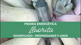 Piedra energética FLUORITA propiedades significado espiritual para qué sirve  Gemas preciosas [upl. by Morgan412]