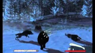 Cabelas Dangerous Hunts 2011 Game Play [upl. by Scopp]