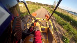 Manco 169cc 65hp buggy wide open [upl. by Gudrin]