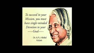 Inspiring Thoughts of APJ Kalam [upl. by Blasius]