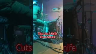 Cuts Like A Knife  Bryan Adams bryanadams drumcam drumcover [upl. by Darelle]