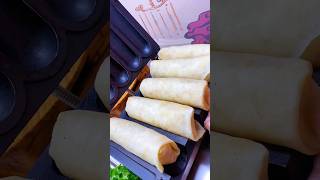 Egg roll recipe 🤤 easy cooking frying food streetfood shortfeed shortvideo asmr recipe [upl. by Atinele]