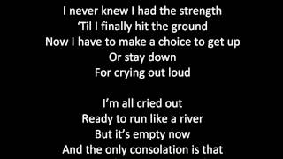 Kree Harrison All Cried Out LYRICS [upl. by Ertnod]