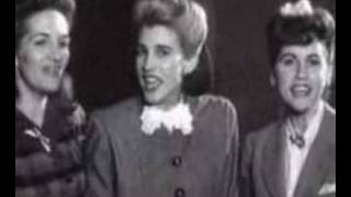 Andrews Sisters  Boogie Woogie Bugle Boy [upl. by Aprilette]