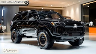 2025 Black Toyota 4Runner A First Look at the Bold New Exterior [upl. by Itsuj]