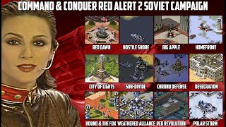 CampC RED ALERT 2 Soviet Campaign on Hard [upl. by Ecnerol]