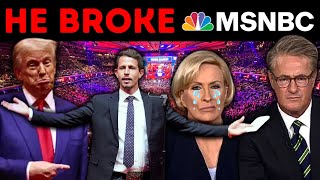 Trump Rally Breaks Record MSNBC Host LOSES IT On Air [upl. by Curren848]