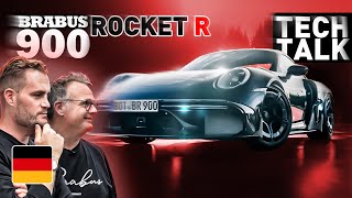 900 PS amp 1000 NM MEHR BRABUS geht NICHT  BRABUS Rocket R im TechTalk [upl. by Wyatan]