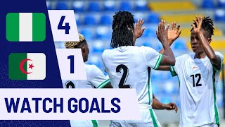 NIGERIA VS ALGERIA41INTERNATIONAL FRIENDLYGOALSampHIGHLIGHTS [upl. by Adim114]