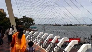 Marine Drive in Kochi Ernakulam Kerala  India tourism [upl. by Yerhpmuh]