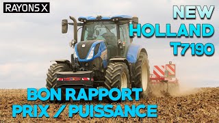 NEW HOLLAND T7190  Prix coût et décote tracteur [upl. by Cirderf]