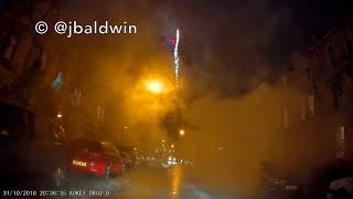 Pollokshields Fireworks 31 October 2018 [upl. by Ruiz]