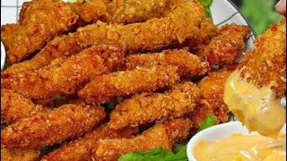 Crispy Chicken Strips RecipeChicken Strips Crispy Tenders Chicken Strips [upl. by Eendys]