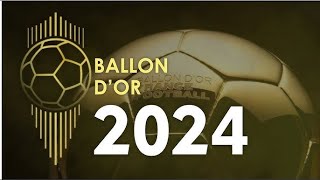 Live Ballon dOr 2024 Award LIVE 🔴  68th Ballon dOr 2024 Ceremony Full Show [upl. by Alilahk129]