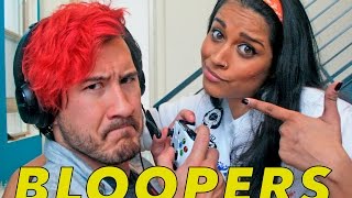 BLOOPERS How To Date a Gamer ft Markiplier [upl. by Nnaassilem]