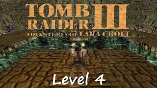 Tomb Raider 3 Walkthrough  Level 4 Caves of Kaliya HD [upl. by Mclyman]