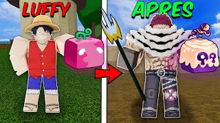 BLOX FRUITS MAIS LES PERSONNAGES DE ONE PIECE DECIDE MON FRUIT [upl. by Libbey]