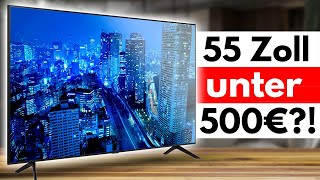 Bester 55 Zoll Fernseher unter 500€ Samsung Crystal UHD CU7179 Kaufberatung [upl. by Akahs396]