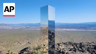 The AP seeks out the mysterious Las Vegas Monolith [upl. by Eleph]