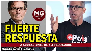 ⛔ CONTUNDENTE RESPUESTA ALEJANDRO GAVIRIA A ACUSACIONES DE ALFREDO SAADE [upl. by Pollock376]