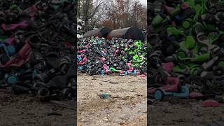 That’s a lot of scrap hoverboards scrapping scrapyard junkjournal [upl. by Voorhis832]