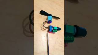 making a minni electric fan with dc motor shorts ytshorts youtube youtubeshorts viralshorts [upl. by Jarlath]