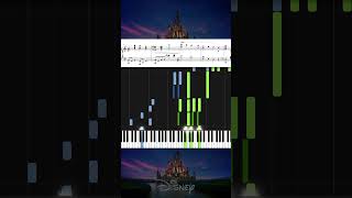 ディズニー映画のオープニング 弾き方！ ピアノ shorts [upl. by Laureen]