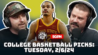 College Basketball Betting Picks  Tuesday 2624 Ep 1892 [upl. by Laud]