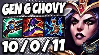 Leblanc vs Lucian MID  Gen G Chovy  Korea Challenger Patch 1414 ✅ [upl. by Codee]