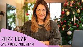 Ocak 2022 Aylık Burç Yorumları  Hande Kazanova ile Astroloji [upl. by Akcired]