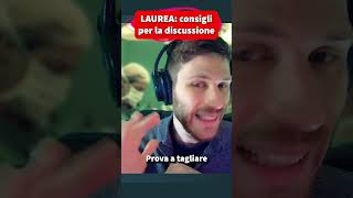 Consigli per la Discussione di LAUREA infermieristica divulgazione [upl. by Devlen169]