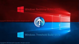 Installing and Upgrading Windows Threshold Build 10176 to Windows Redstone Build 14393 [upl. by Carolan159]