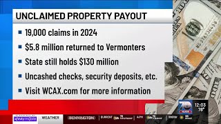 Vt treasurer’s office processes record number of unclaimed property claims [upl. by Suzanne974]