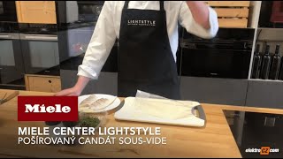 Miele Center Lightstyle  Pošírovaný Candát SousVide se zeleninou a pestem [upl. by Ehc584]