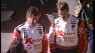 1993 Texaco Commercial w AJ Foyt Mario Andretti and Nigel Mansell [upl. by Eira]