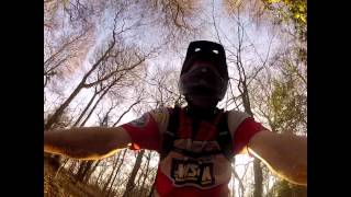 GoPro HD Hero2  Popes Wood Cranham  Downhill MTB [upl. by Odicalp]