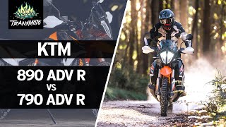 KTM 890 Adventure R Vs KTM 790 Adventure R [upl. by Kery]