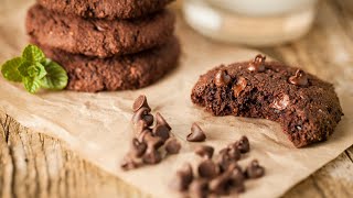 4 Ingredient Cake Mix Cookies Chocolate Mint  5 Minute Prep [upl. by Nnylasor888]