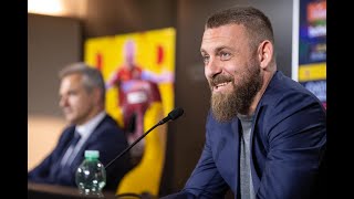 La conferenza stampa di Daniele De Rossi [upl. by Enalb]