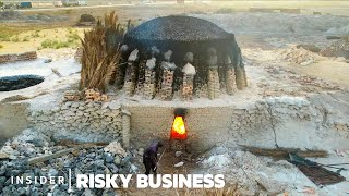 Inside Toxic Limestone Kilns That Are Poisoning Workers In Pakistan  Risky Business  Insider News [upl. by Cagle]