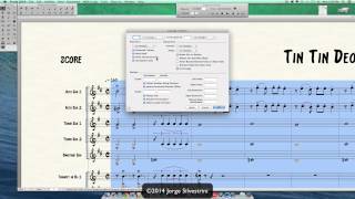 MakeMusic Finale 2014 How To Change the Shape Type of Triplets  Jorge Silvestrini [upl. by Eceer]