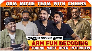 Tovino Thomass quot50th🎬quot movie Interview with CHEERS❤‍🔥 ARM  4K [upl. by Kan]