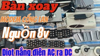 Motor ko chổi than modem chia cổng land Diot nắng điện AC ra DC [upl. by Noreh]