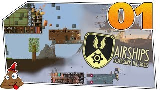 Airships Conquer the Skies 01 Erobern Modus  Lets Play Airships Conquer the skies deutsch german [upl. by Lindsy876]