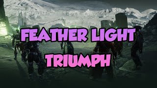 FeatherLight Triumph Completion  Crotas End Abyss Destiny 2 [upl. by Saucy]