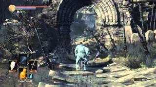 Dark Souls 3 An easy way to farm souls in Undead Settlement [upl. by Lumbye]