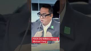 Former PDEA DG Wilkins cleared Michael Yang [upl. by Acire501]