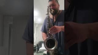 Selmer 1928 and Brilhart tonalin 3 1942 mouthpiece Jerome Maatz on tenor saxophone [upl. by Hillyer]