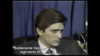 Reflexión sobre la desmalvinización del subteniente Vazquez  1984 [upl. by Tedda]