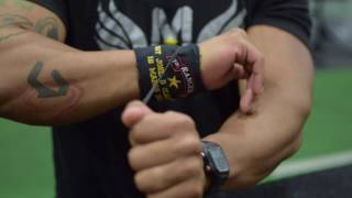 How Wrap Friction Wrist Wraps [upl. by Giesser]